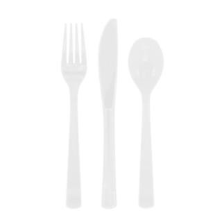 Plastbestick Vit