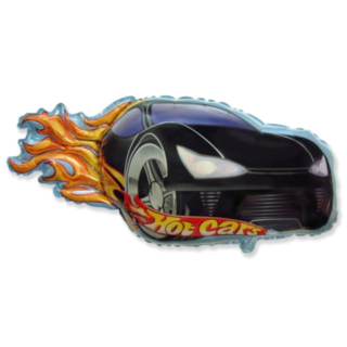 Hot Car Folieballong Svart