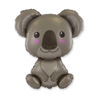 Koala Folieballong Grå