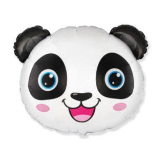 Pandahuvud Folieballong
