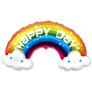 Happy Day Regnbåge Folieballong