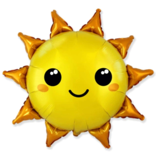 Sol Folieballong Gul
