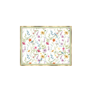 Blommiga bordsunderlägg