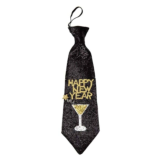 Happy New Year Slips Svart/Guld
