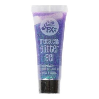 Iriserande Glittergel Lila