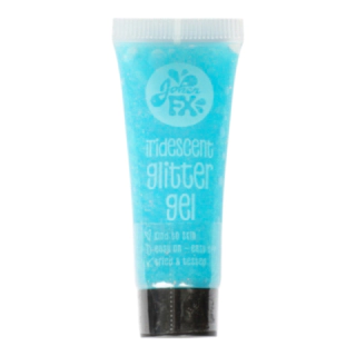 Glittergel Ljusblå