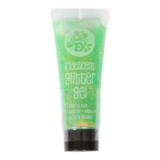Iriserande Glittergel Grön