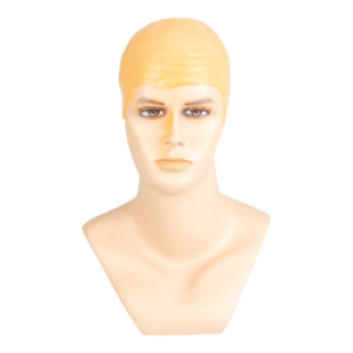 Skallig Peruk Beige