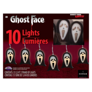 Scream® Ghost Face Ljusslinga
