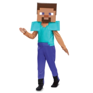 Minecraft® Steve Barnkostym