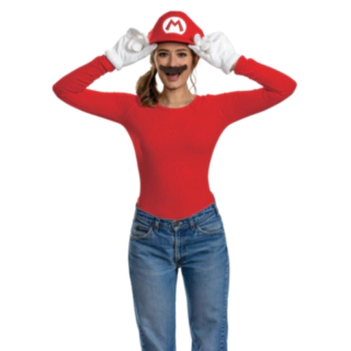 Super Mario® Mario Tillbehörskit Vuxen