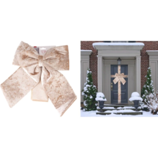Rosett Dörrdekoration Beige