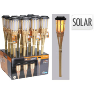 Solcellsdriven Fackla Brun