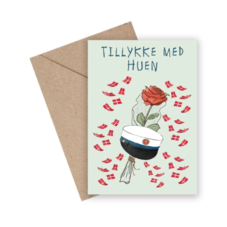Grattis Till Studenten Kort Blå