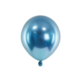 Små Ballonger Metallisk Blå