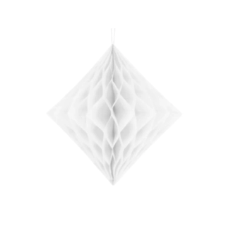 Diamant Honeycomb Vit