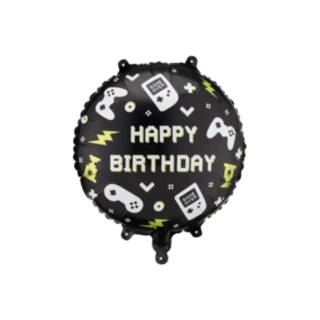 Happy Birthday Gamer Folieballong