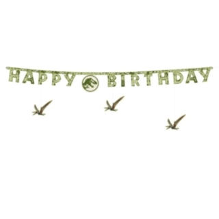Jurassic World® Happy Birthday-banner