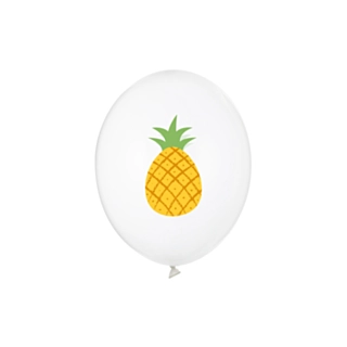 Ananas Latexballoner Transparent