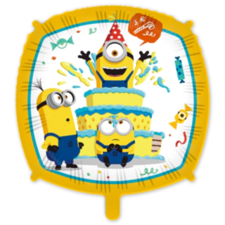 Minions® Fyrkantig Folieballong