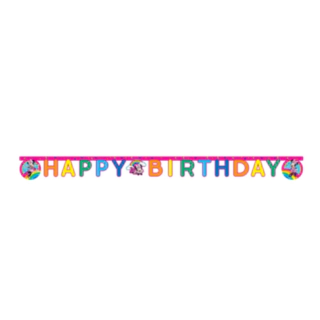 Minnie Mouse® Happy Birthday Pappersgirlang Rosa