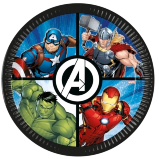 Avengers® Papperstallrikar