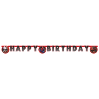 Spider-Man® Happy Birthday Pappersgirlang
