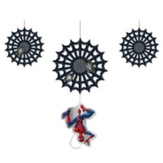 Spider-Man® Hängande Dekorationer Svart