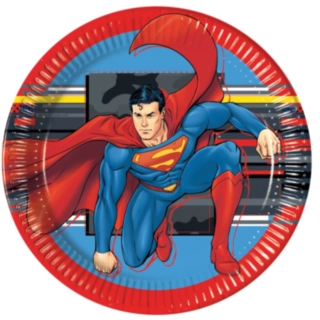 Superman® Papperstallrikar