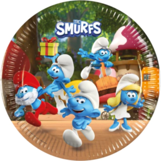 Smurfarna® Papperstallrikar