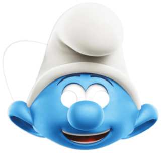 Smurfarna® Pappersmasker