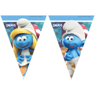 Smurfarna® Vimpelgirlang
