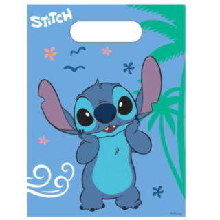 Stitch® Partypåsar Ljusblå