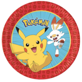 Pokémon® Next Generation Papperstallrikar