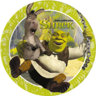 Shrek® Papperstallrikar Grön