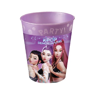 K-POP Demon Hunters® Återanvändbara Plastmuggar Lila