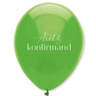 Årets Konfirmand Ballonger