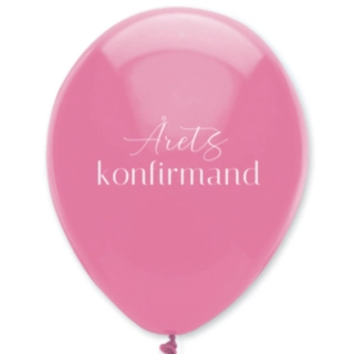 Årets Konfirmand Ballonger