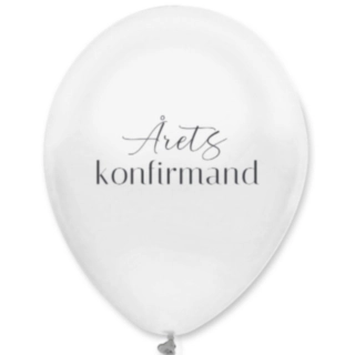 Årets Konfirmand Ballonger