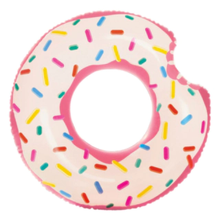 Oppustelig Donut Badering Lyserød