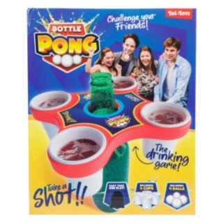 Bottle Pong® Sällskapsspel Med Bollar & Muggar