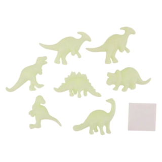 Självlysande 3D Väggdinosaurier