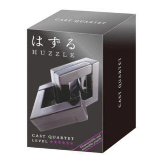 Huzzle® Cast Quartet Hjärnpussel Nivå 6