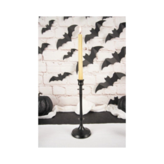 Traditionell ljusstake svart