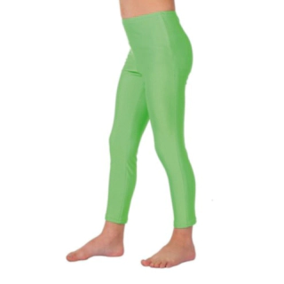 Barnleggings Neongrön