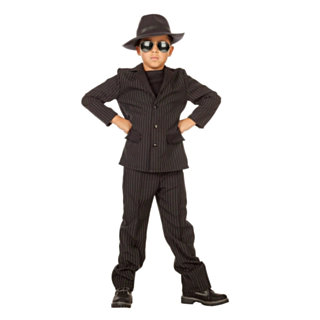 Gangsterboss Barndräkt