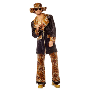 Pimp Kungen Maskeraddräkt