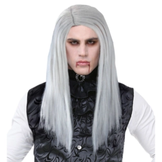 Grå vampyrperuk