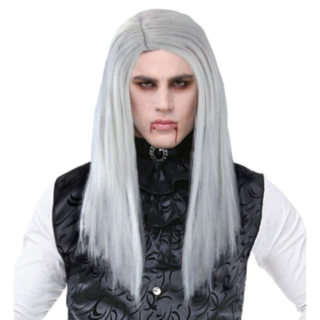 Grå vampyrperuk
