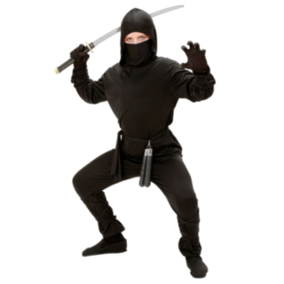 Ninjakrigare Barndräkt